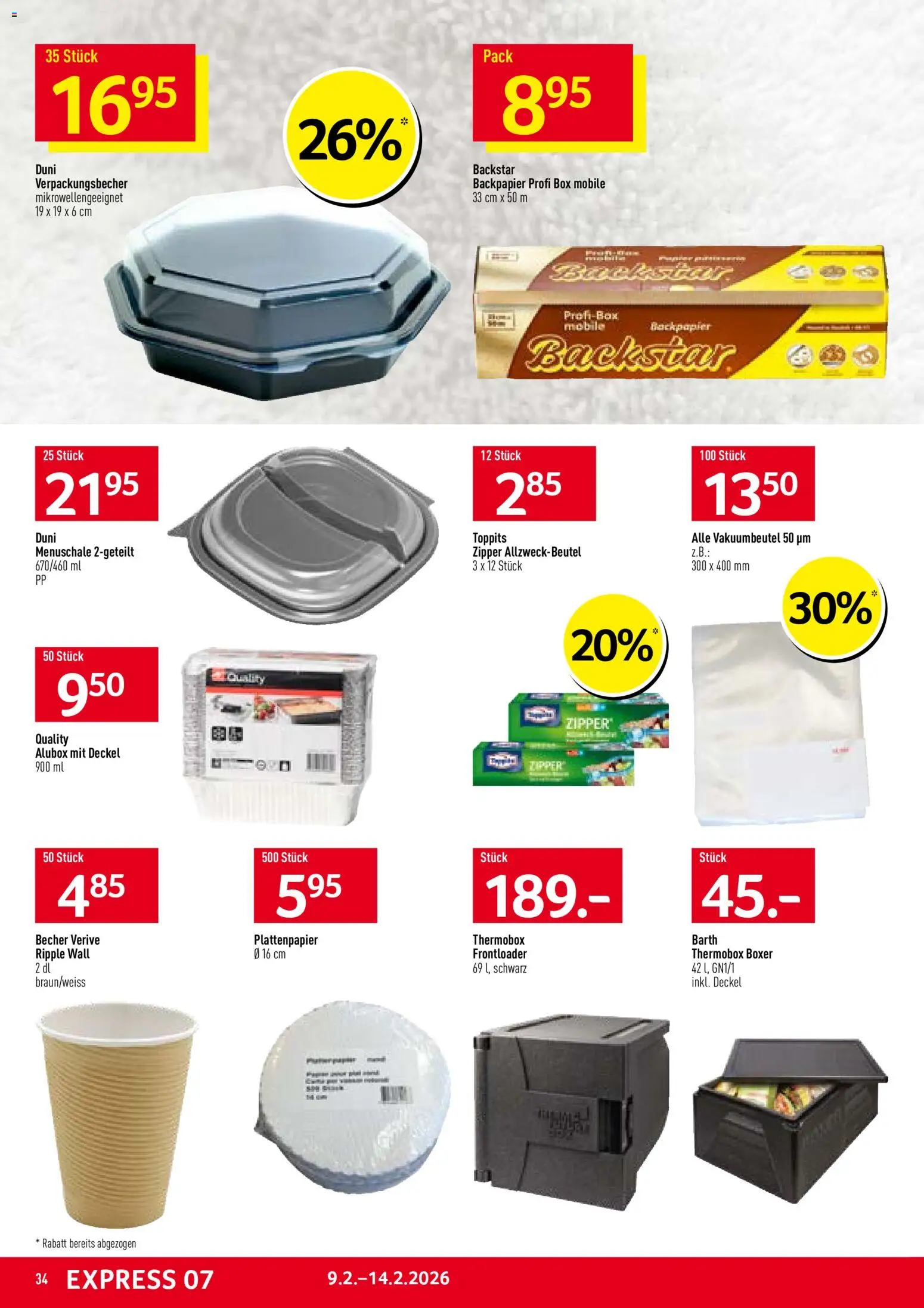 Prodega Aktionen – gültig ab 09.02.2026 | Seite: 34 | Produkte: Box, Boxer