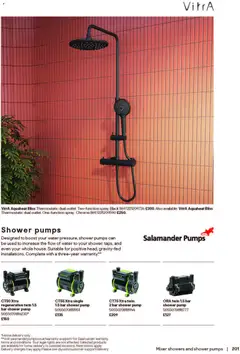 Preview of B&Q - Bathrooms valid from 16.12.2025 | Page: 201 | Products: Shower, Mixer