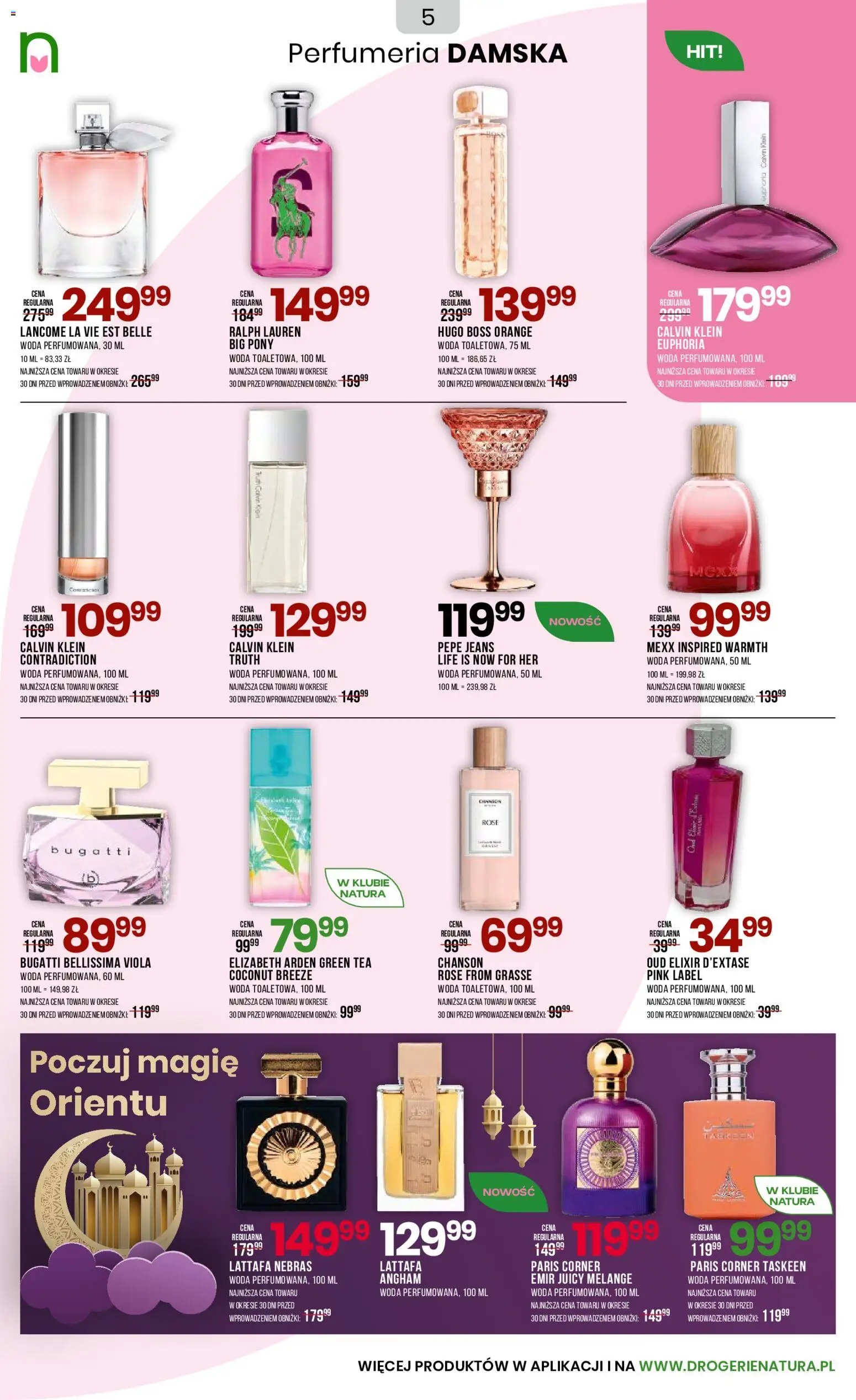 Drogerie Natura Black Friday od 23.10.2025 | Strona: 5 | Produkty: Woda