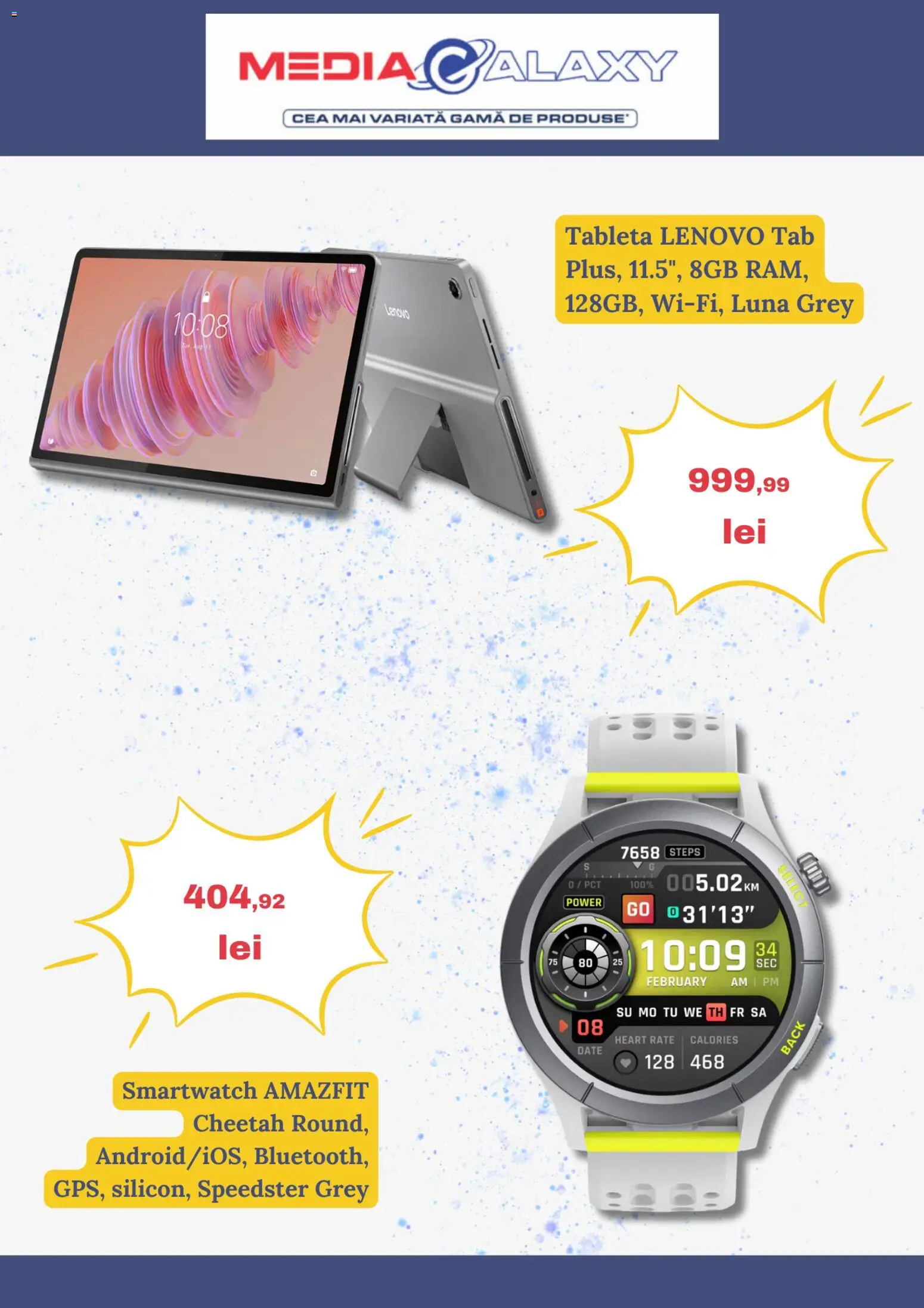 Noul catalog Media Galaxy – valabil de la 18.12.2025 | Pagină: 2 | Produse: Tabletă, Smartwatch