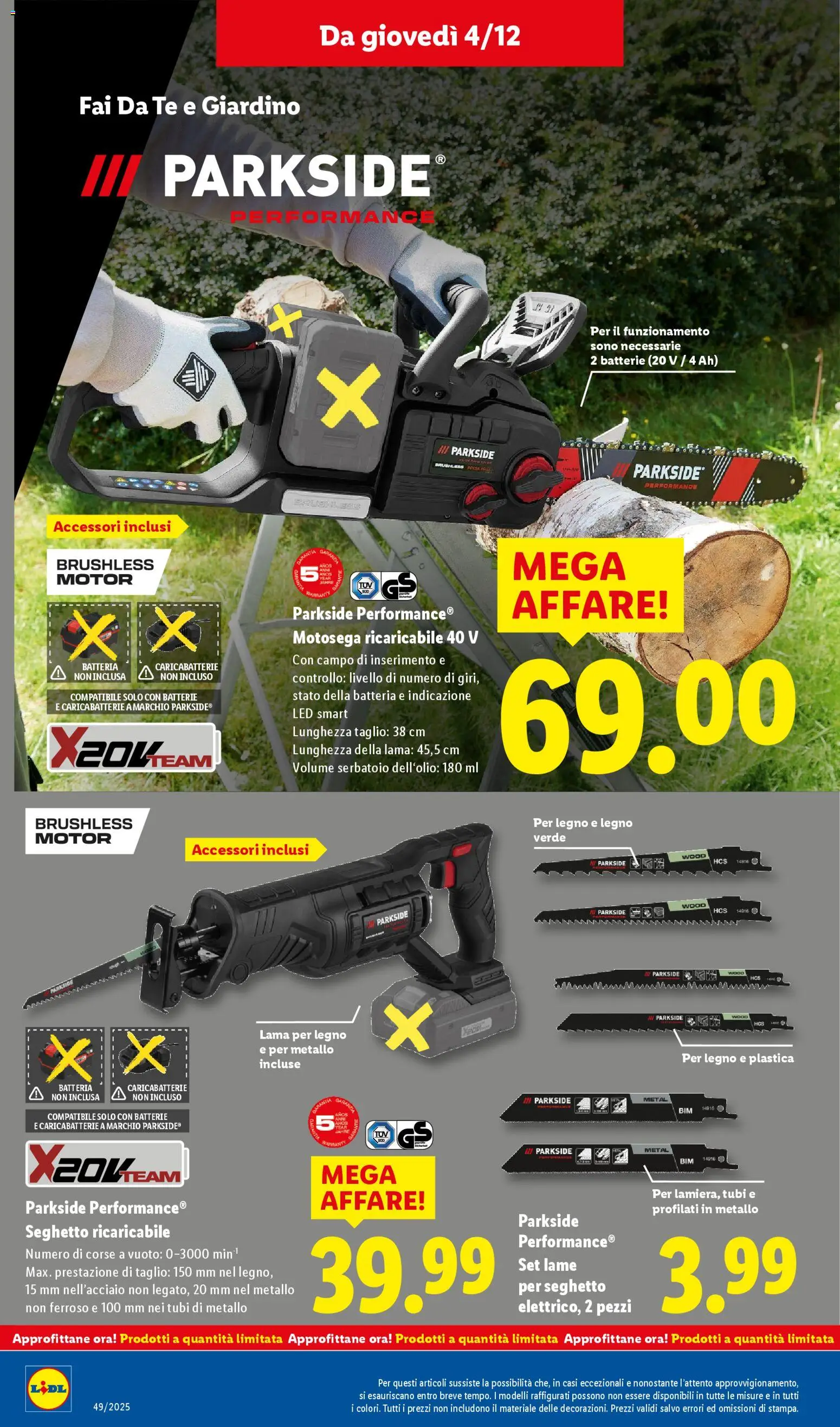 Volantino Lidl del 01.12.2025 | Pagina: 52 | Prodotti: Tè, Batteria, Batterie, Caricabatterie