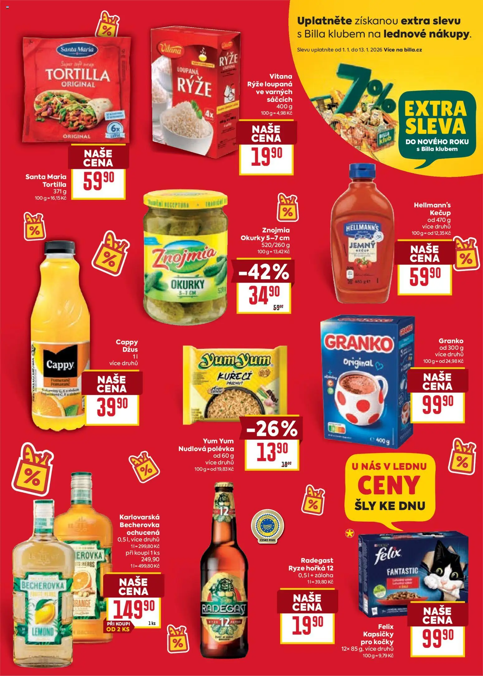 Billa Velký leták od 02.01.2026 | Strana: 3