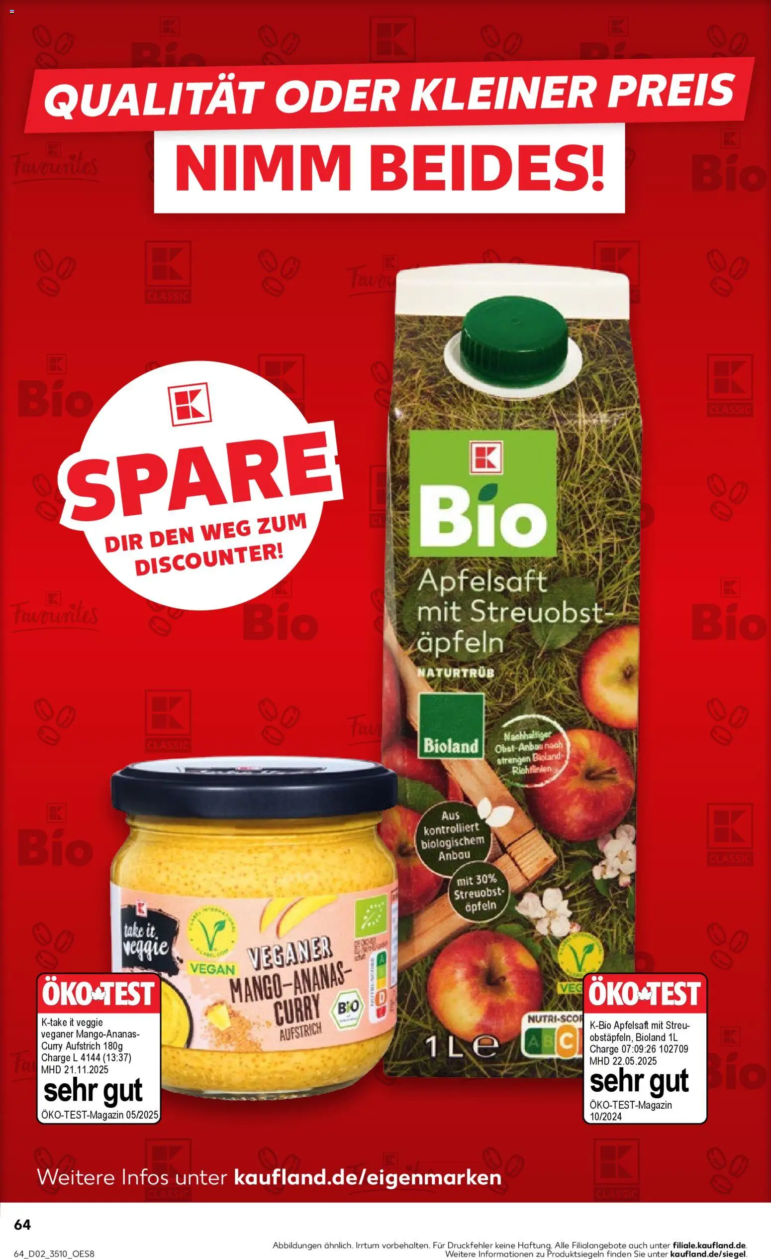 Kaufland prospekt Leipzig	 – gültig ab 08.01.2026 | Seite: 64 | Produkte: Apfelsaft, Apple