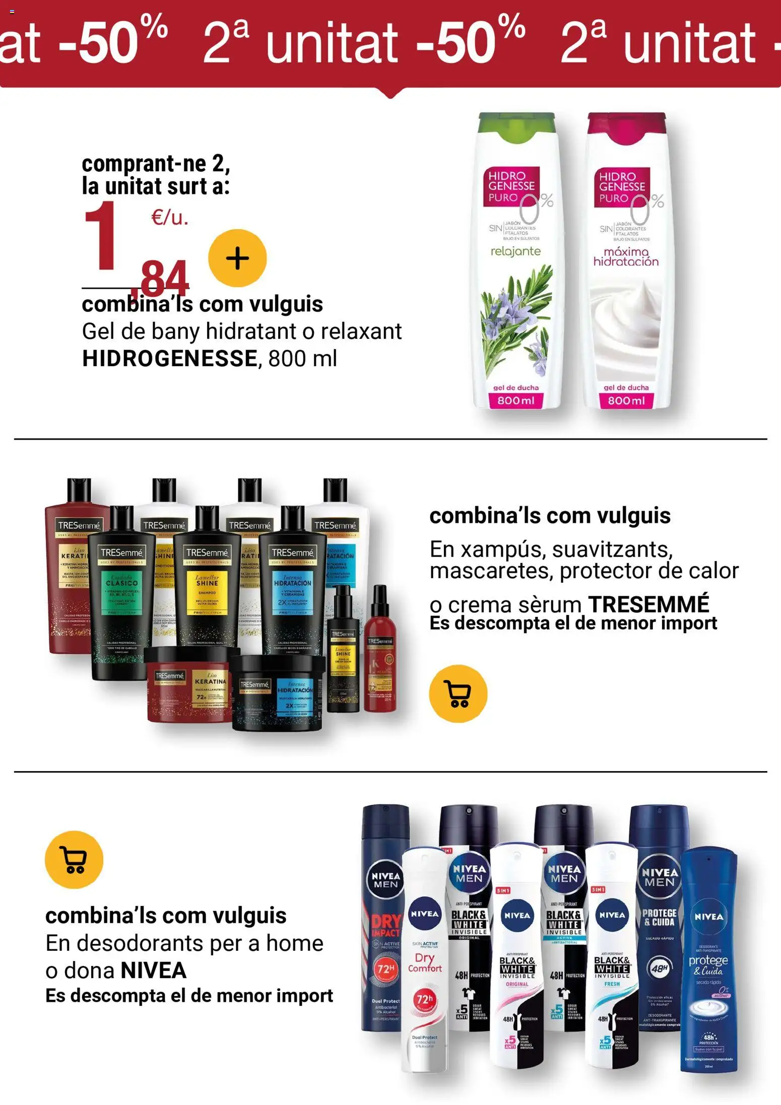 Bonpreu folleto │ válido desde el 04.11.2025 | Página: 29 | Productos: Gel de ducha, Desodorante, Antitranspirante, Sérum