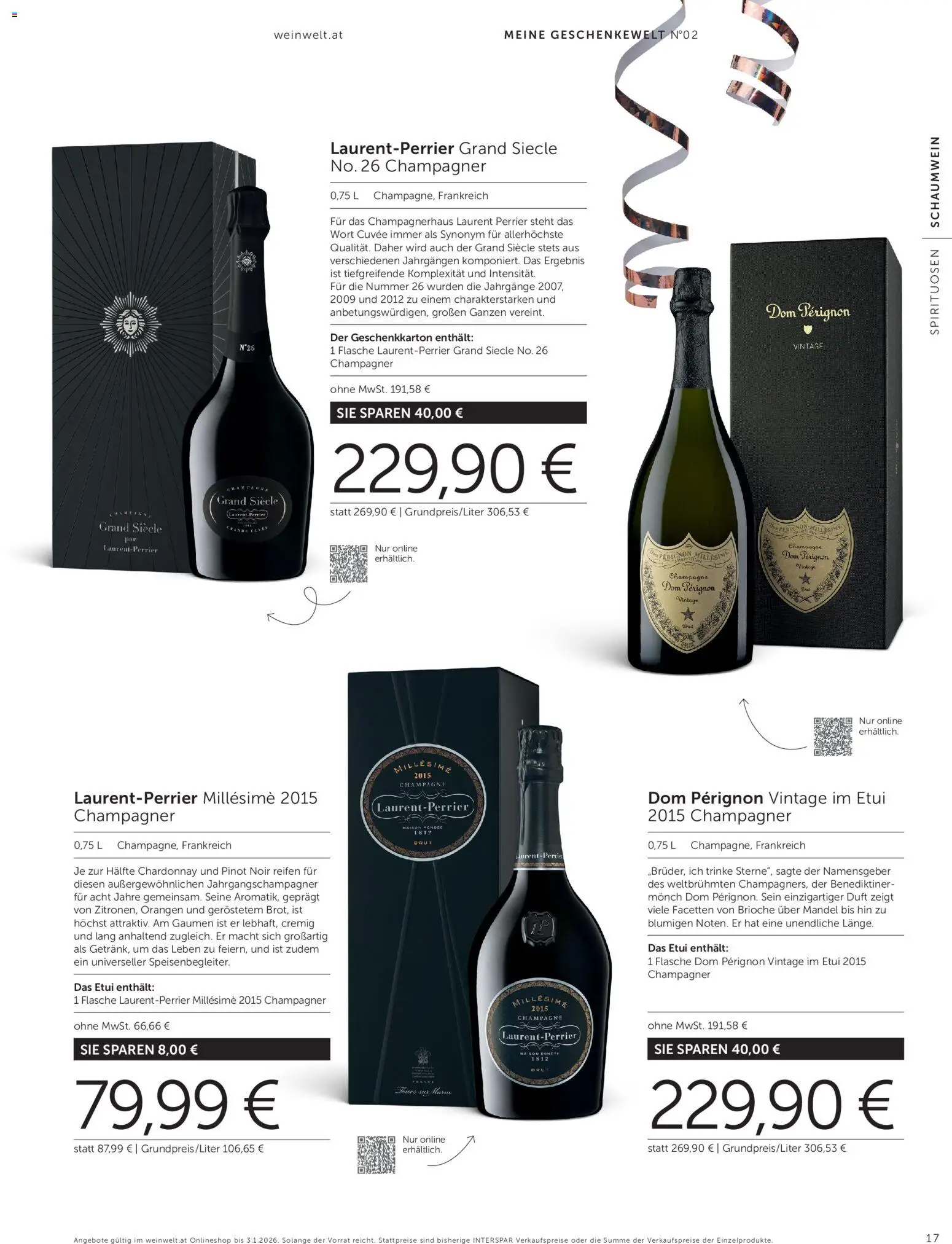 Interspar Geschenkewelt No2 gültig ab 20.11.2025 | Seite: 17 | Produkte: Duft, Orangen