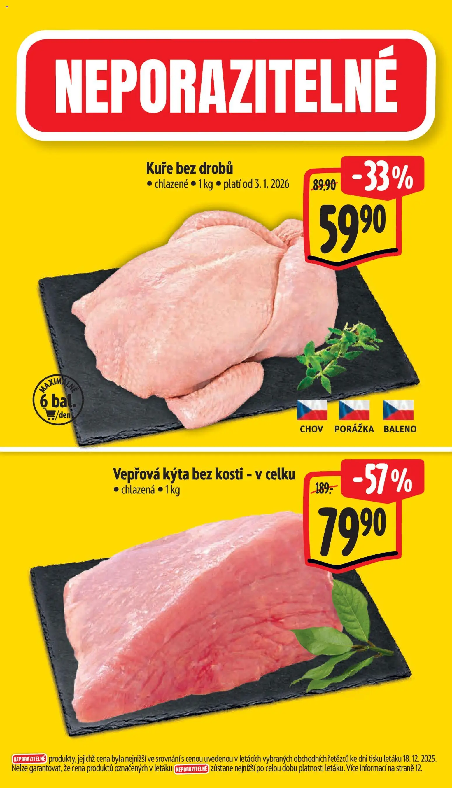 Albert leták - Supermarket od 02.01.2026 | Strana: 2