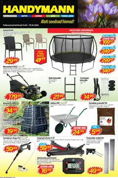 Handymann kliendilehe eelvaade alates 16.04.2026