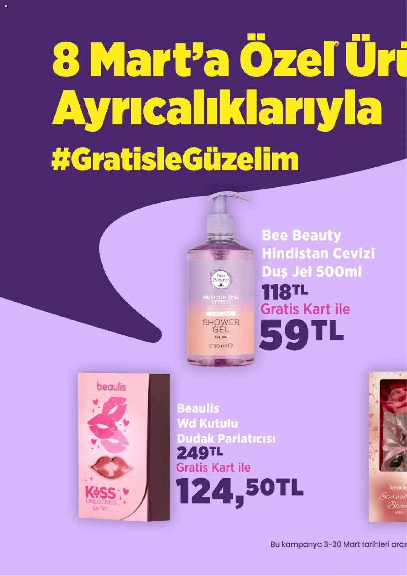 Gratis Katalog - 02.03.2026 tarihinden itibaren geçerlidir | Sayfa: 2 | Ürünler: Duş, Dudak parlatıcısı, Hindistan Cevizi, Duş jeli