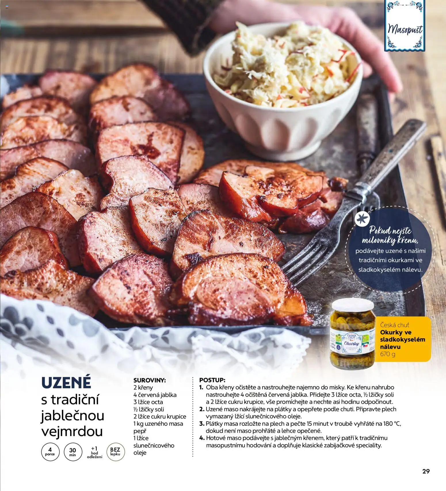 Albert magazín od 01.02.2026 | Strana: 29 | Produkty: Uzené maso, Lžíce, Okurky, Maso