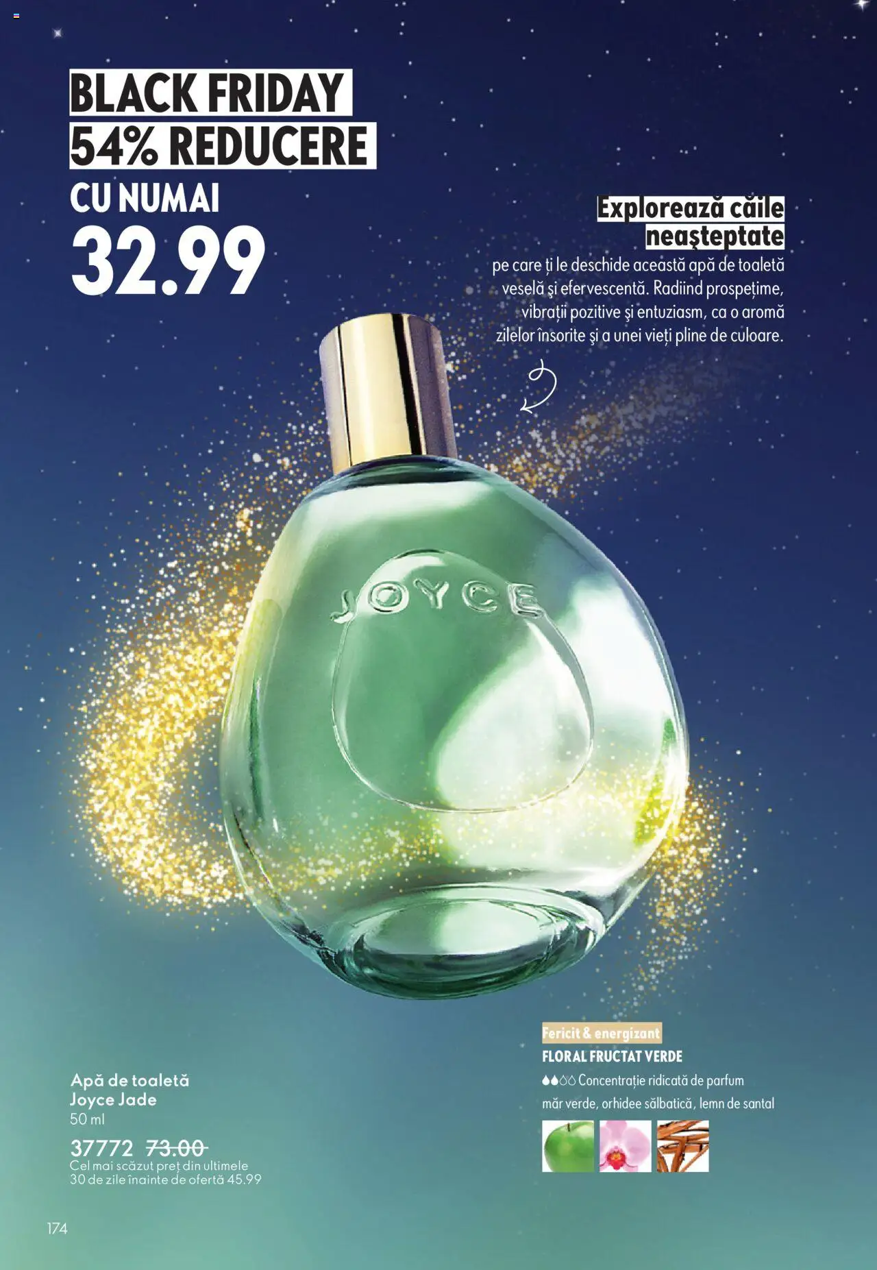 Noul catalog Oriflame – valabil de la 12.11.2025 | Pagină: 174 | Produse: Orhidee, Toaletă, Parfum, Apă