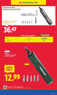 Vista previa Lidl folleto de bazar válido desde el 12.01.2026 | Página: 15