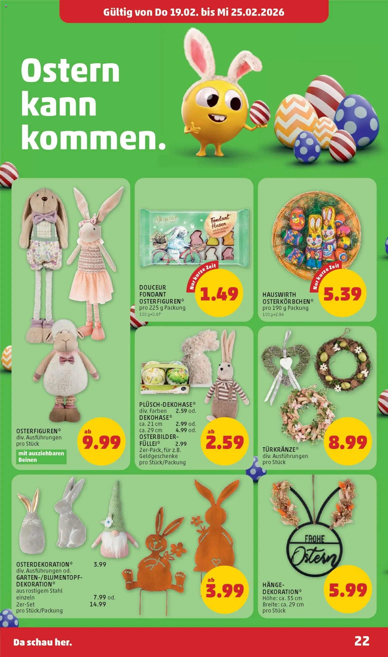 Penny Markt Flugblatt gültig ab 19.02.2026 | Seite: 22