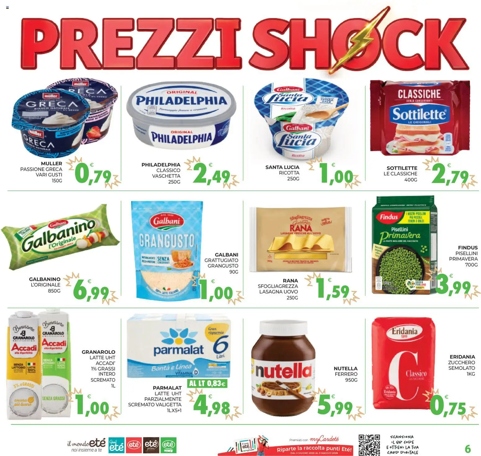 Volantino Eté del 24.03.2026 | Pagina: 6 | Prodotti: Tè, Latte, Lasagna, Valigetta