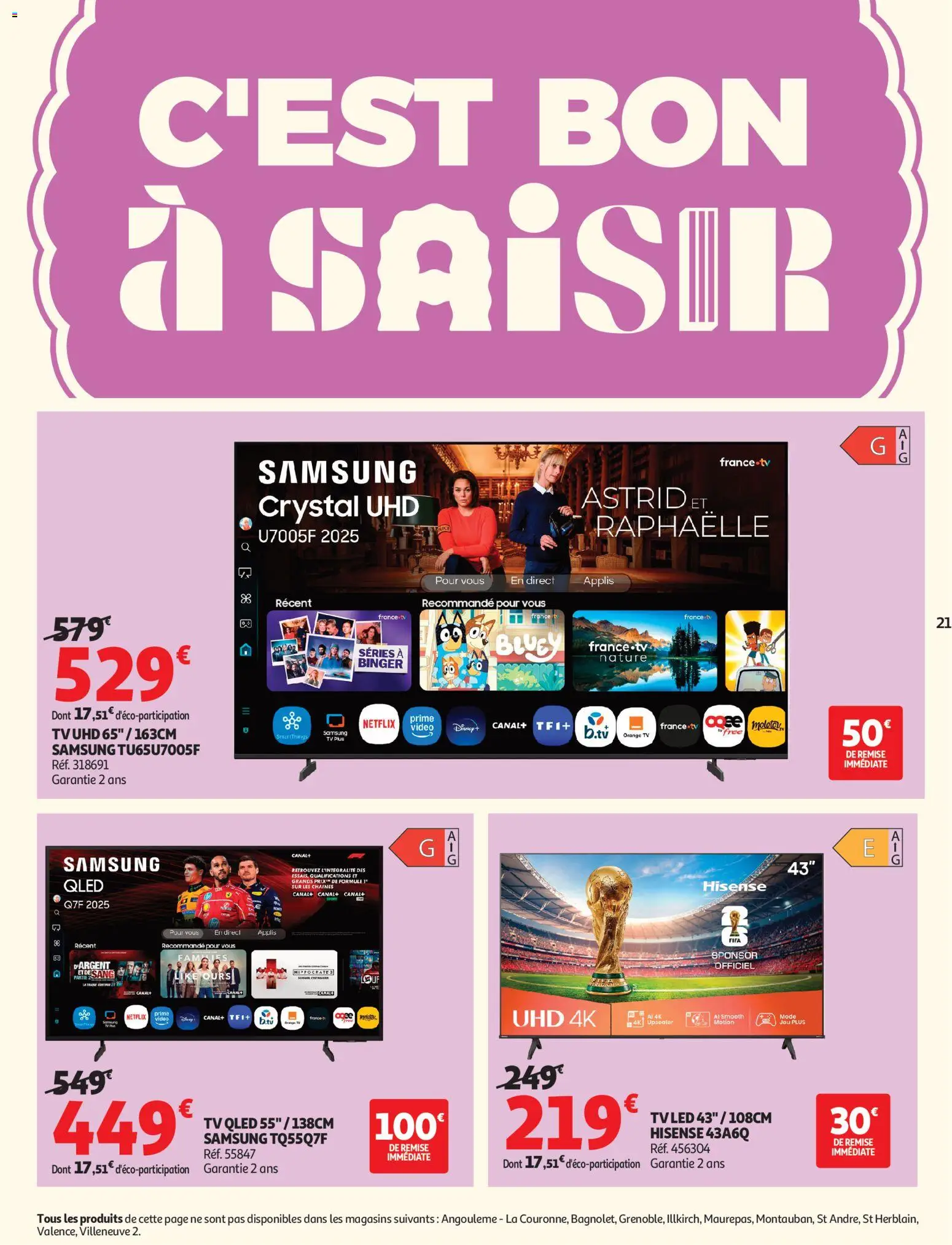 {H1} | Pagina: 21 | Producten: Tv, Video, La