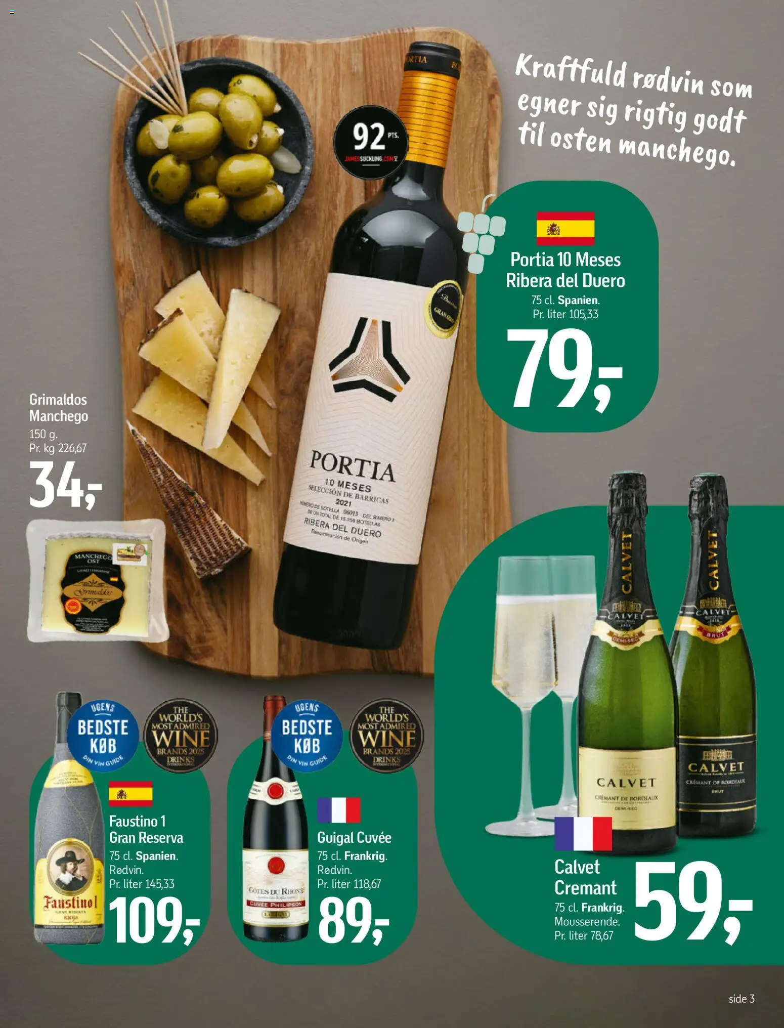 Føtex tilbudsavis – gyldig fra 31.10.2025 | Side: 17 | Produkter: Vin, Søm