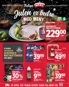 Forhåndsvisning av Meny Helgø kundeavis gyldig fra 24.11.2025
