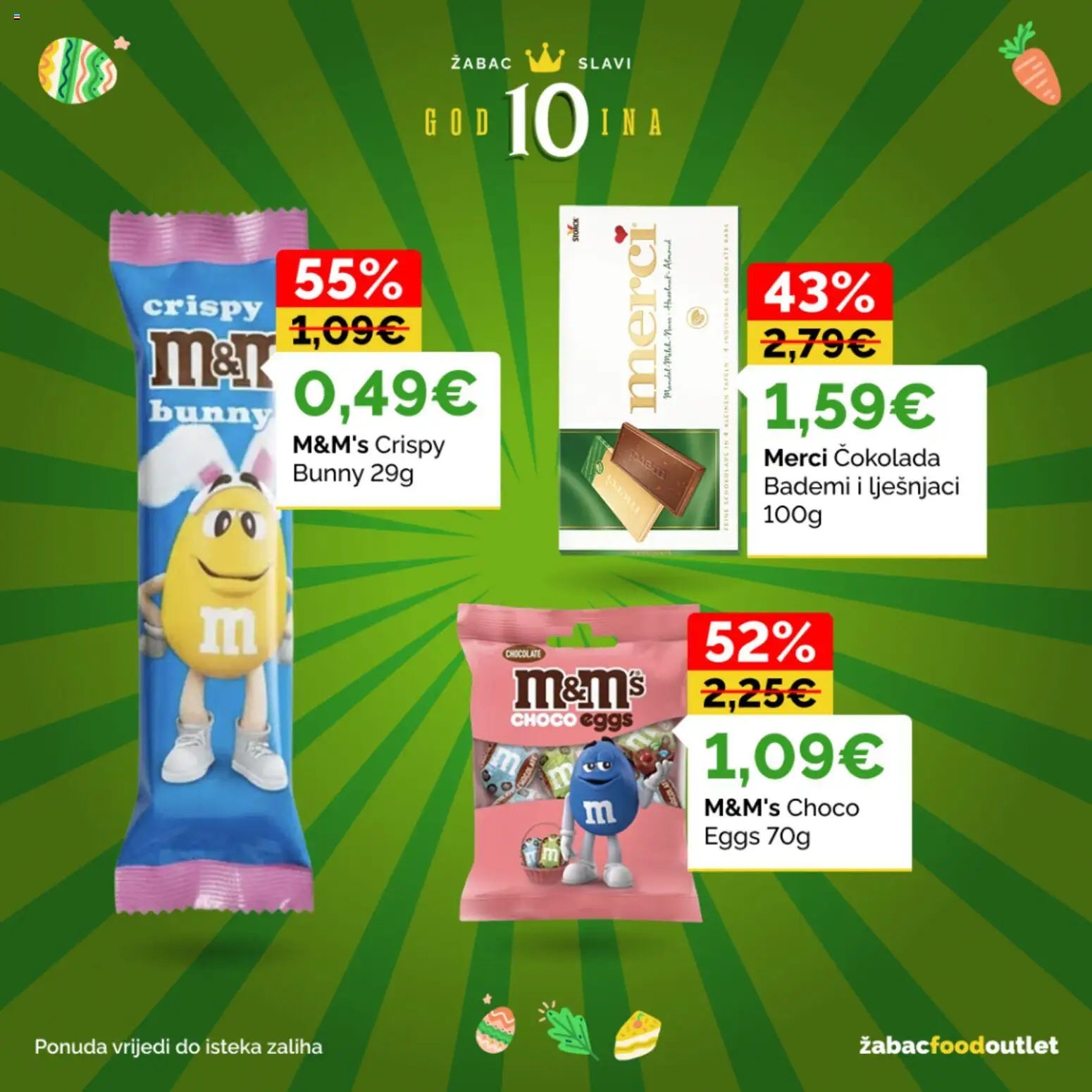 Žabac katalog | vrijedi od 30.03.2026 | Stranica: 24 | Proizvodi: Čokolada, Merci