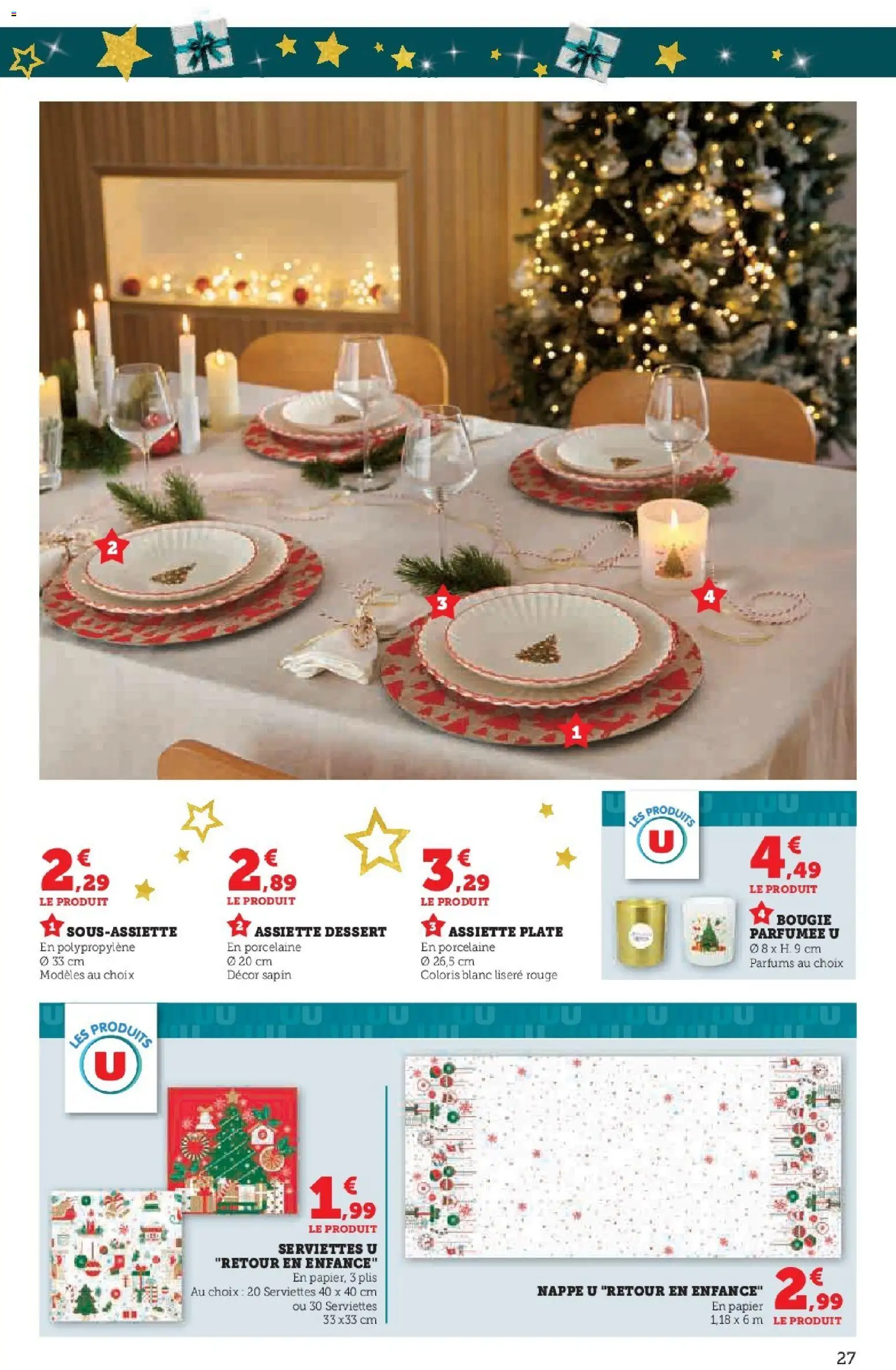 {H1} | Page: 27 | Produits: Porcelaine, Nappe