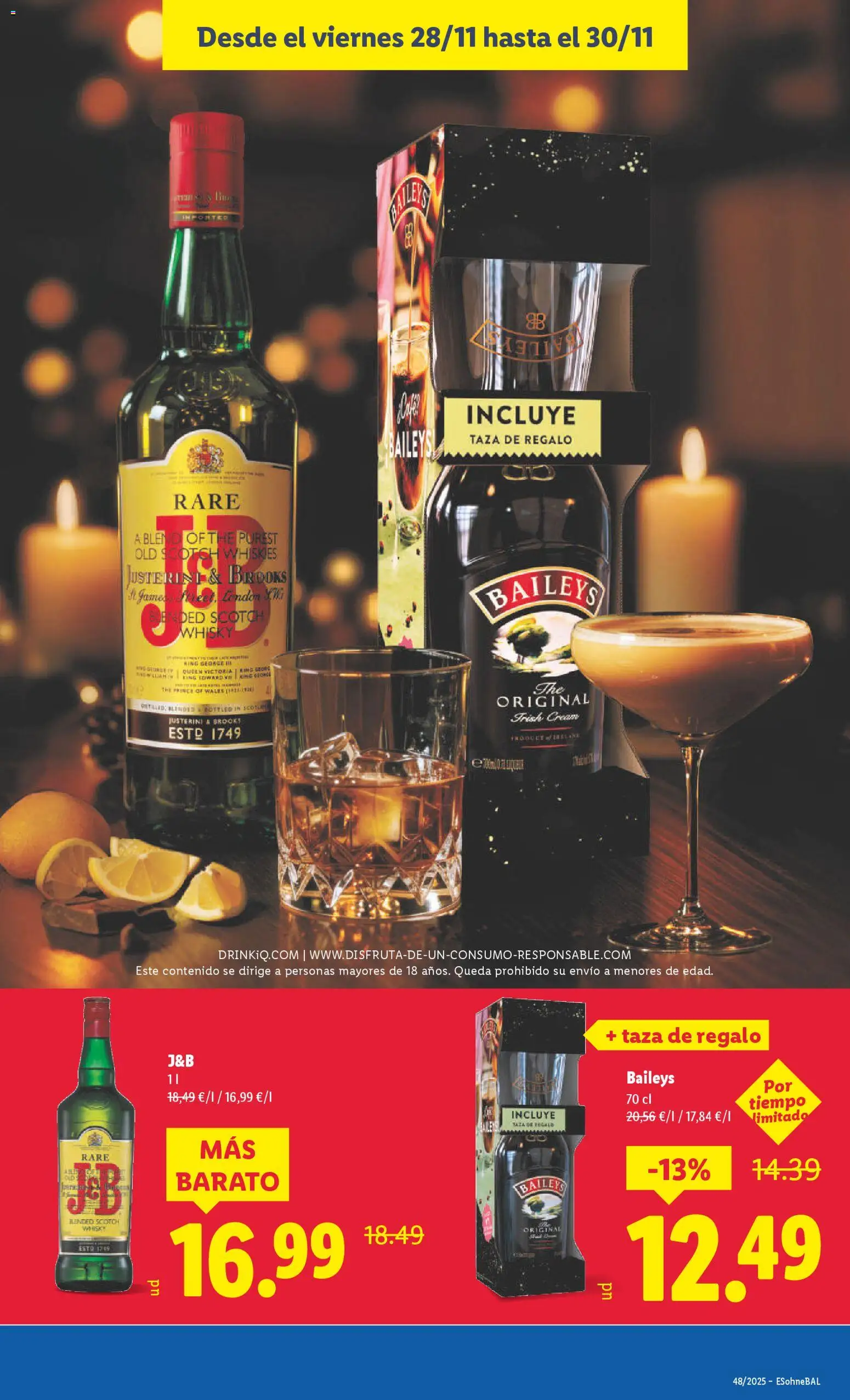 Lidl folleto │ válido desde el 24.11.2025 | Página: 37 | Productos: Whisky