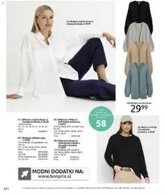 Novi Bonprix katalog ponudbe – veljaven od 01.09.2025 | Stran: 82 | Izdelki: Modni dodatki, Majica, Bluza, Pulover