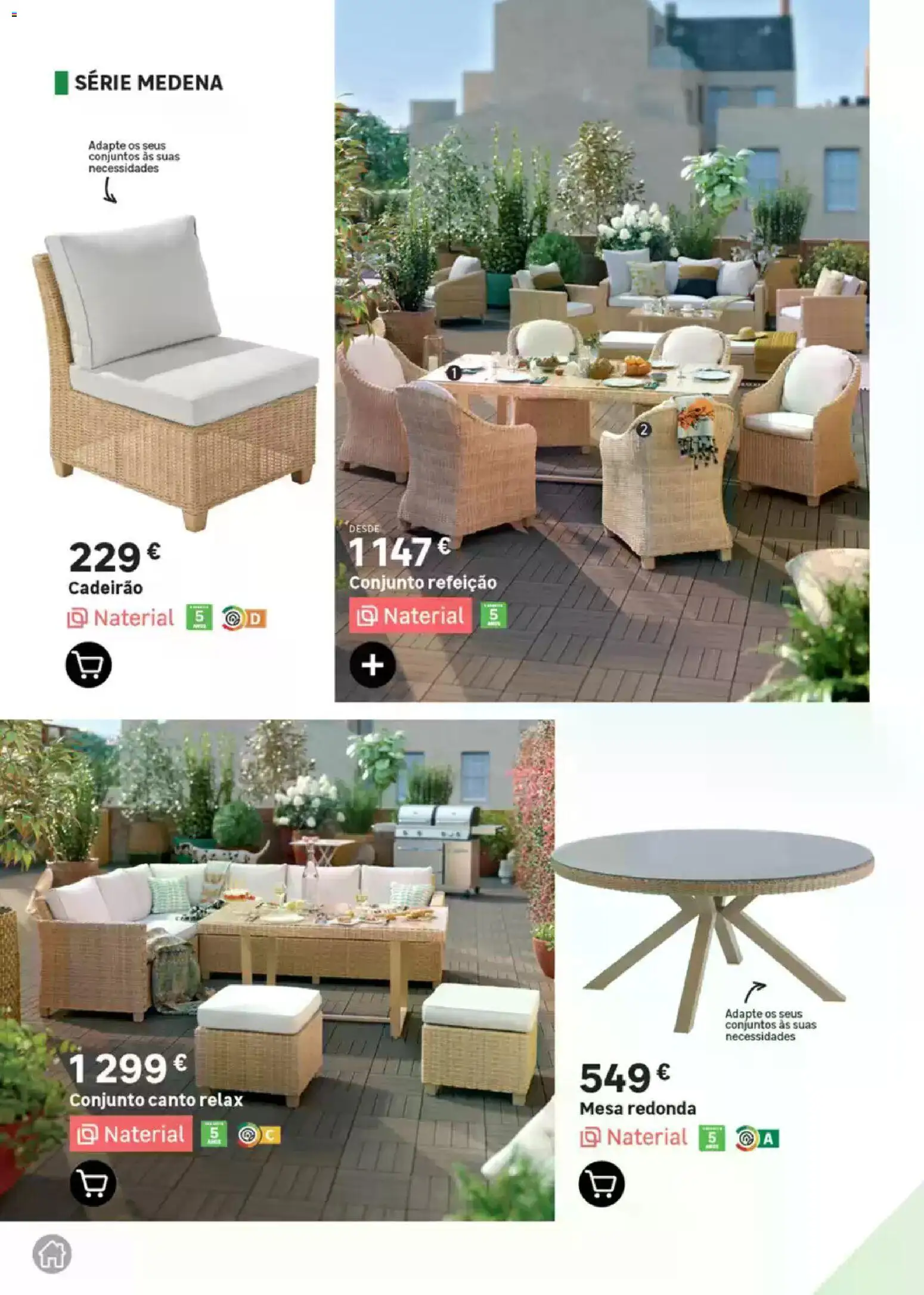 Leroy Merlin Catálogo Jardim │ válido de 12.03.2026 | Página: 18 | Produtos: Mesa