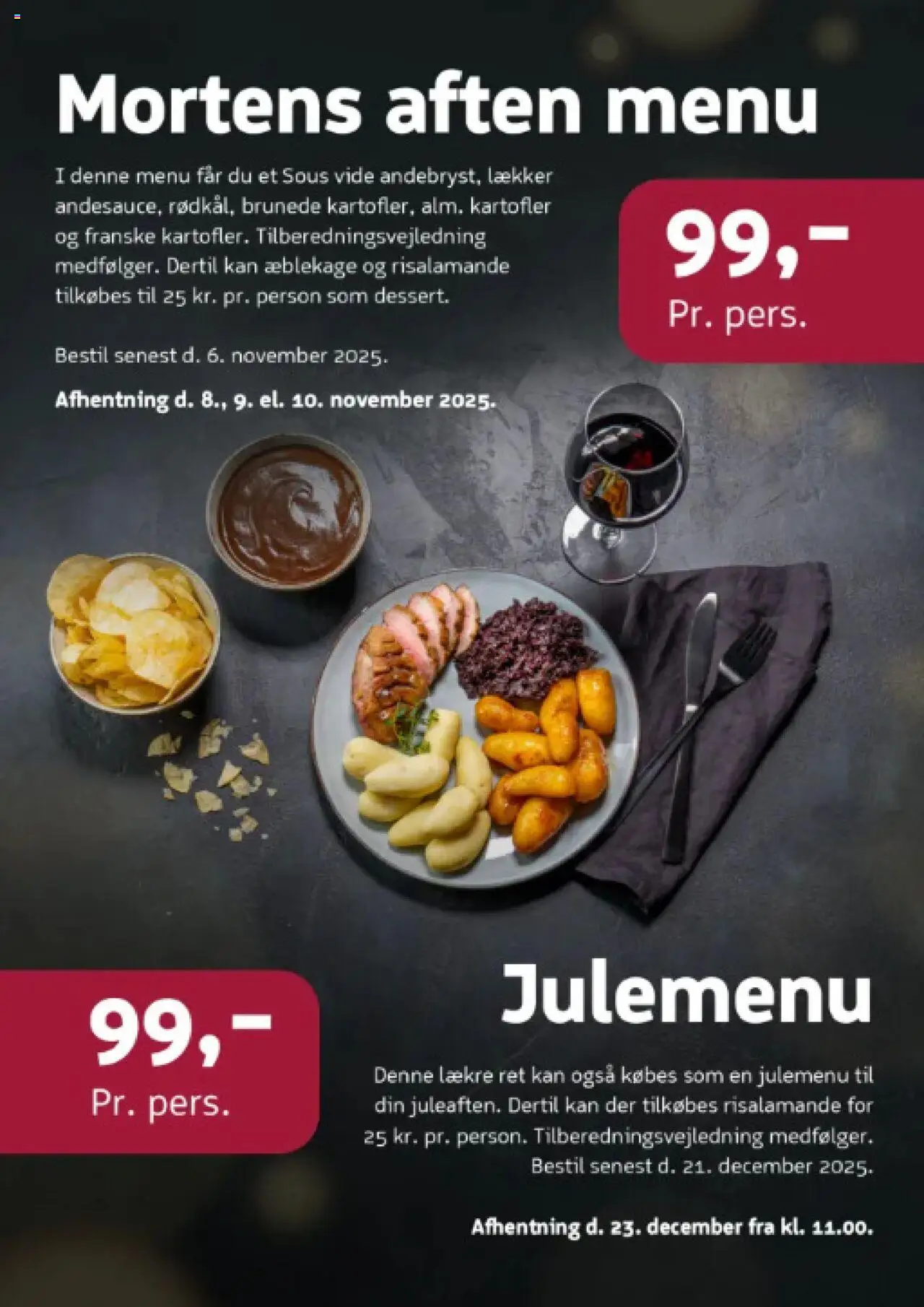 Løvbjerg tilbudsavis – gyldig fra 13.10.2025 | Side: 2 | Produkter: Risalamande, Kartofler, Søm