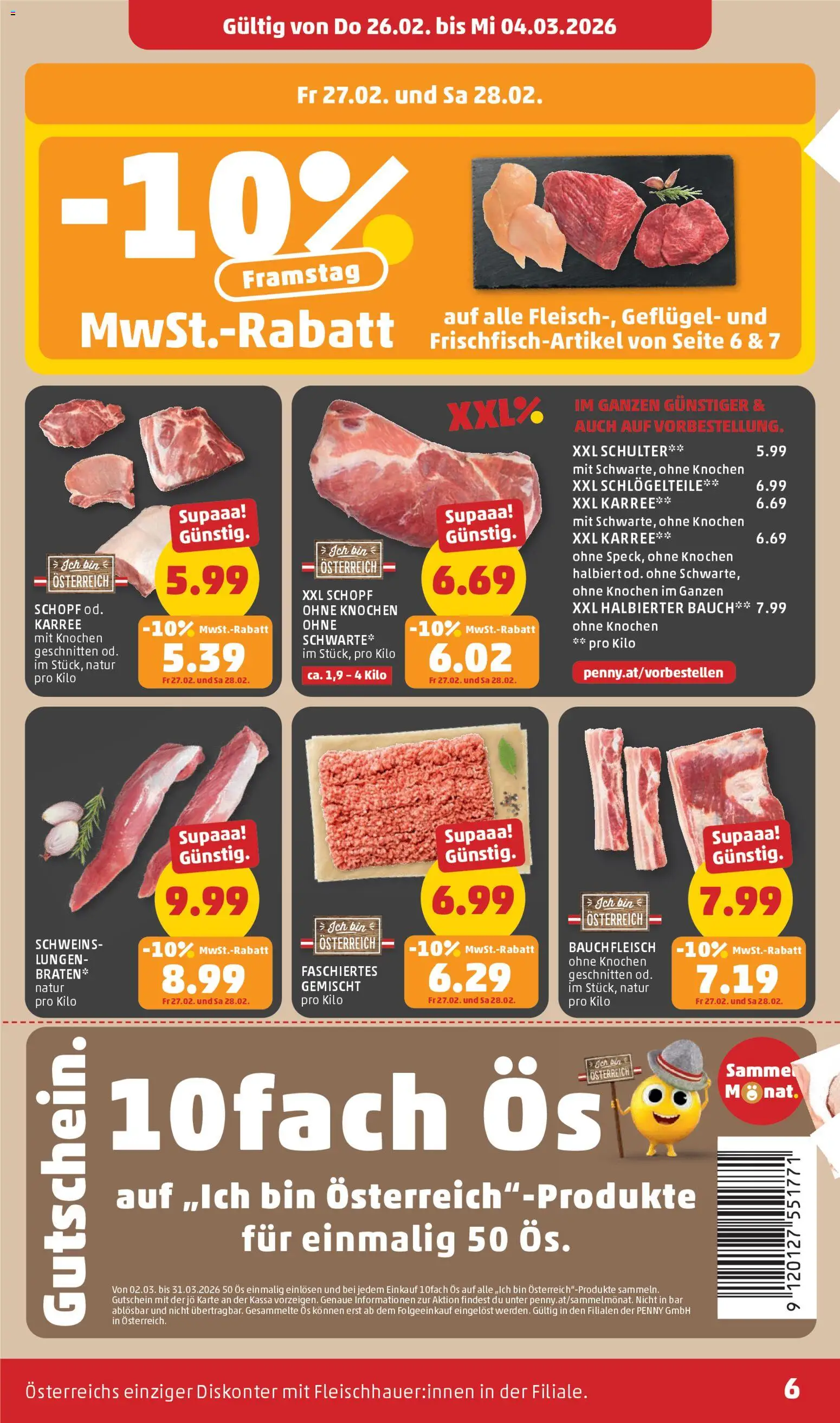 Penny Markt Flugblatt gültig ab 26.02.2026 | Seite: 6