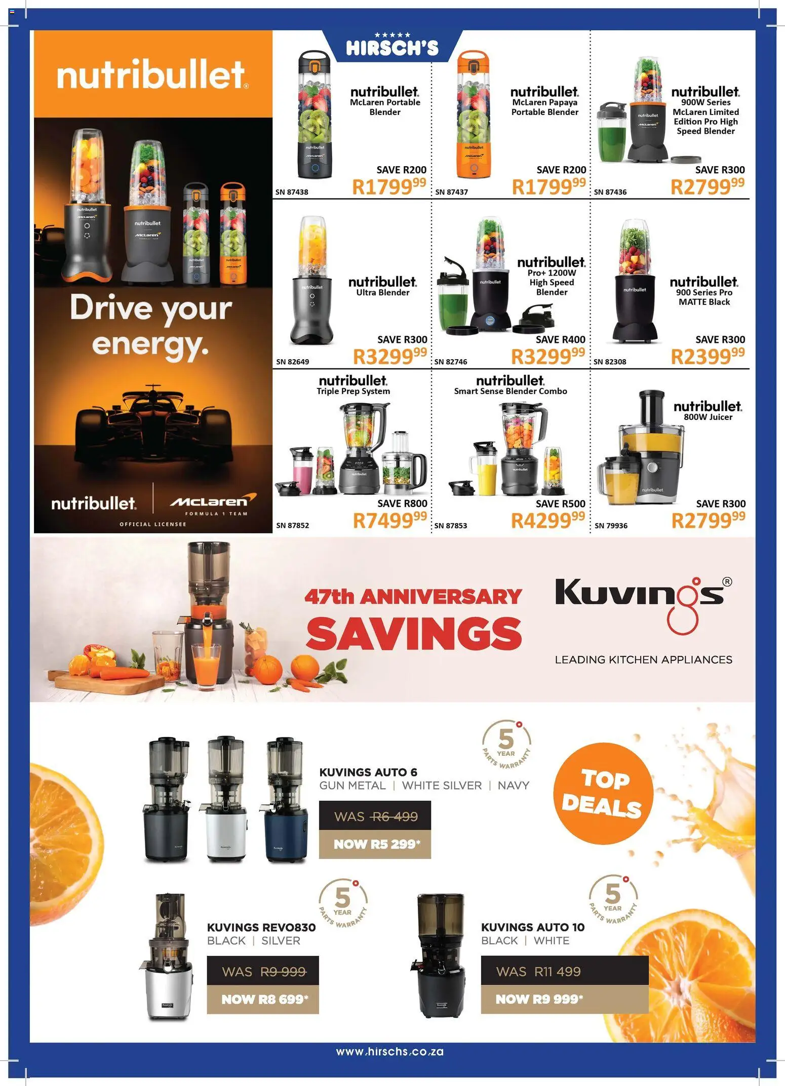 New Hirsch's catalogue – valid from 17.02.2026 | Page: 39 | Products: Juicer, Blender