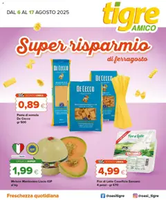 Anteprima del volantino Tigre Amico catalogo valido a partire dal 05.08.2025