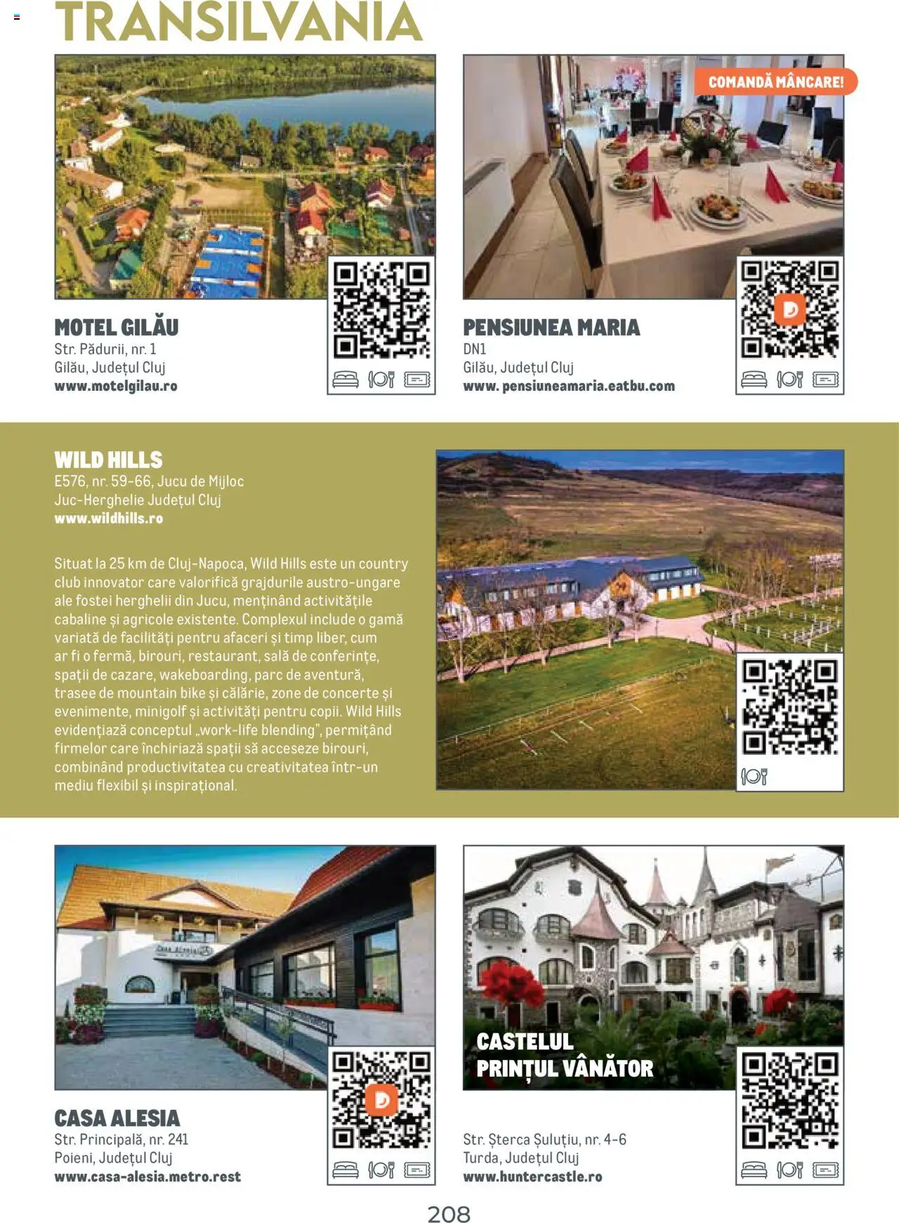 Metro catalog - Ghid de călătorie România – valabil de la 01.08.2025 | Pagină: 208