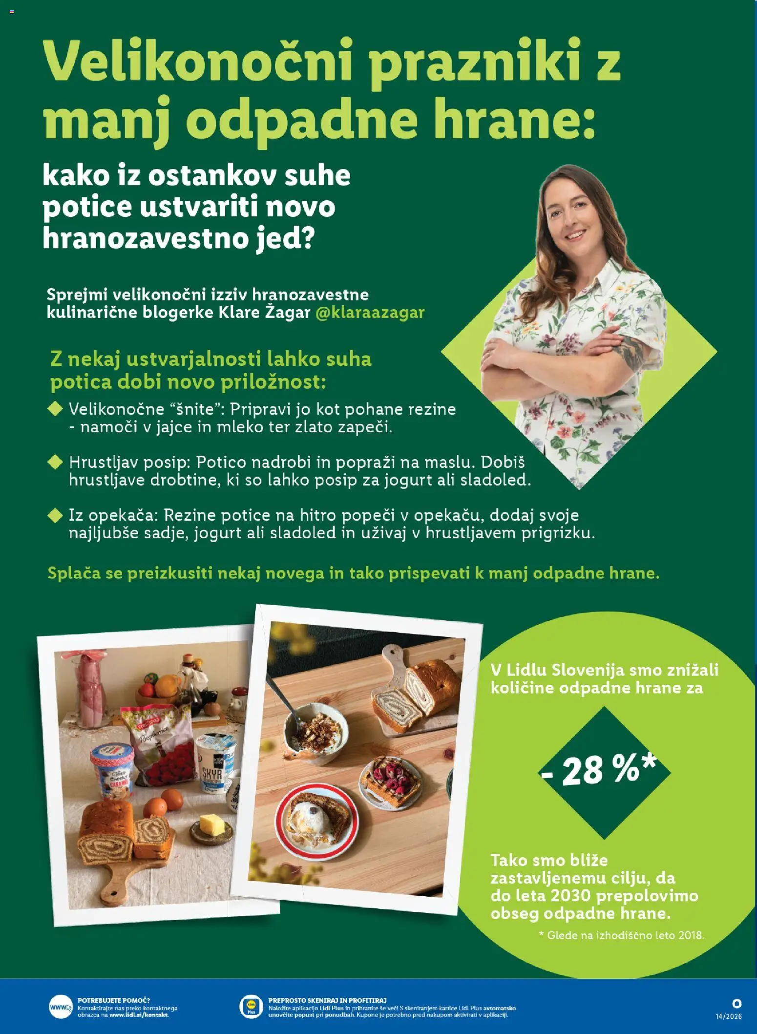 Novi Lidl katalog ponudbe – veljaven od 02.04.2026 | Stran: 29 | Izdelki: Skyr, Mleko, Jogurt, Sladoled