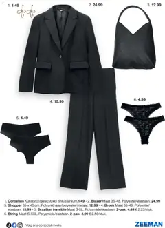  | Pagina: 5 | Producten: Broek, Oorbellen