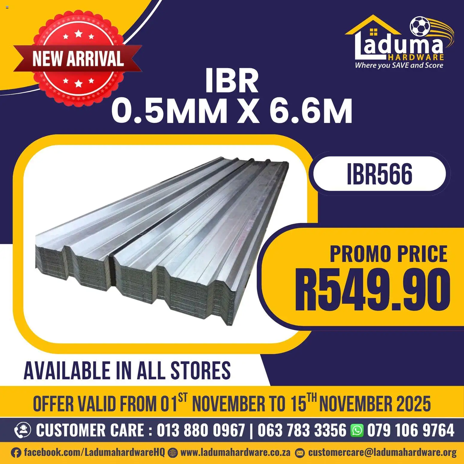 New Laduma Hardware catalogue – valid from 01.11.2025 | Page: 3