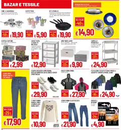Anteprima del volantino Galassia Legnago catalogo valido a partire dal 06.10.2025 | Pagina: 26 | Prodotti: Caffettiera, Sneakers, Jeans, Alluminio