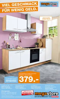 Segmüller Viel Geschmack für Wenig Geld ab 01.12.2025 gültig | Seite: 14 | Produkte: Küchenzeile, Küche, Telefon, Uhr