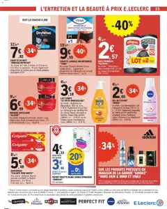 E.Leclerc - Prévisualisation de MASQUE CAPILLAIRE "ELSEVE", Au choix: Masque Colorvive, Dream Long, Hyaluronic, Huile Extraordinaire Coco. 2 x 310 ml (620 ml). Le L: 10,47 €. valide à partir de 25.11.2025 | Page: 35