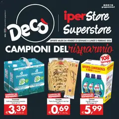 Anteprima del volantino Decò iperStore, Superstore - Sicilia catalogo valido a partire dal 23.01.2026