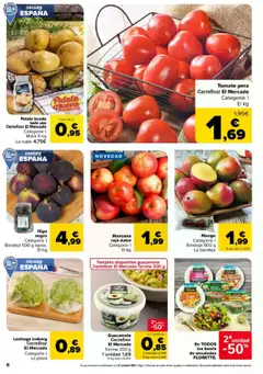 Carrefour folleto │ válido desde el 08.08.2025 | Página: 6 | Productos: Guacamole, Manzana, Ρούτερ, Bandeja
