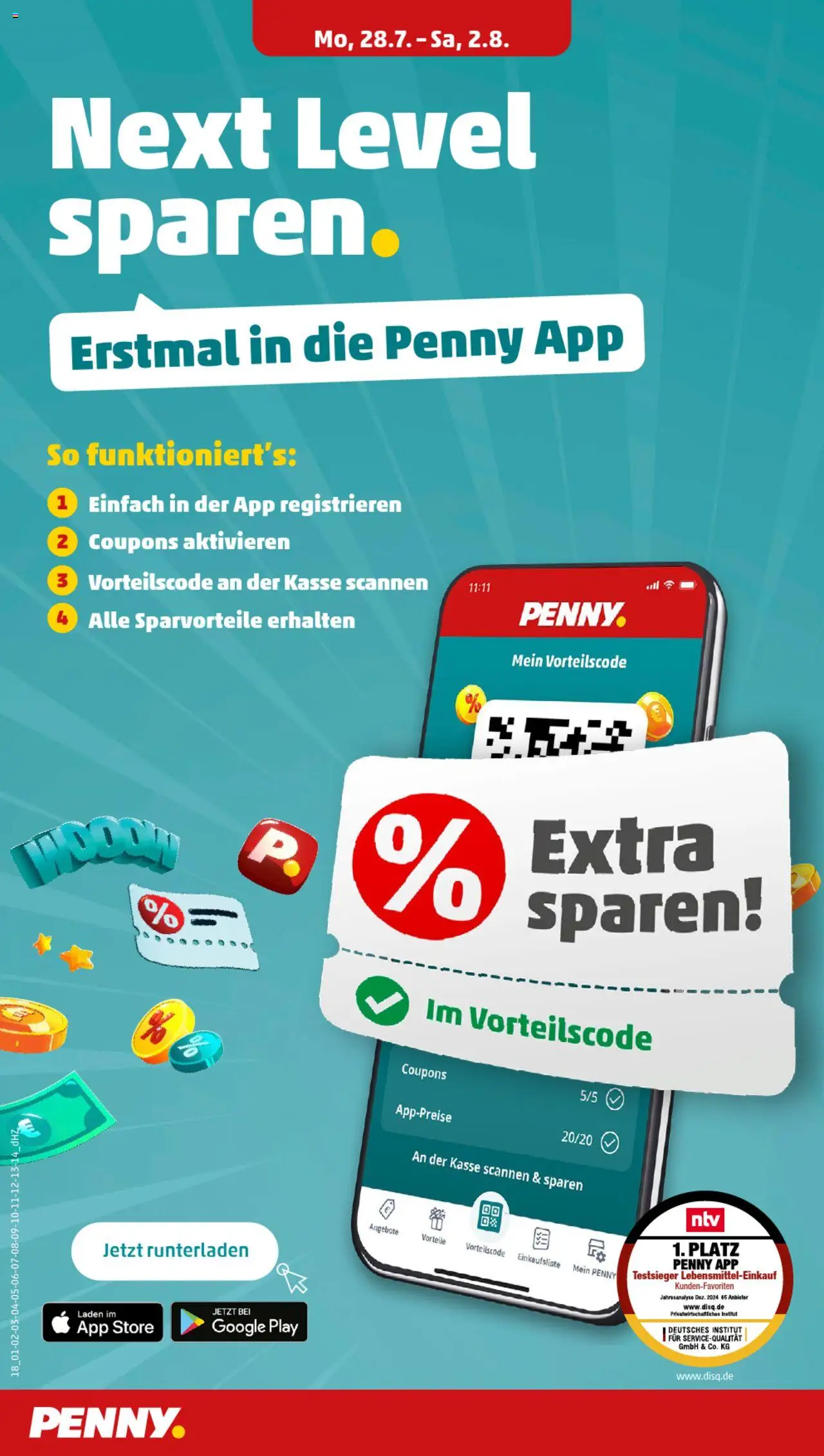 Penny Prospekt 	 - gültig ab dem 28.07.2025 | Seite: 18