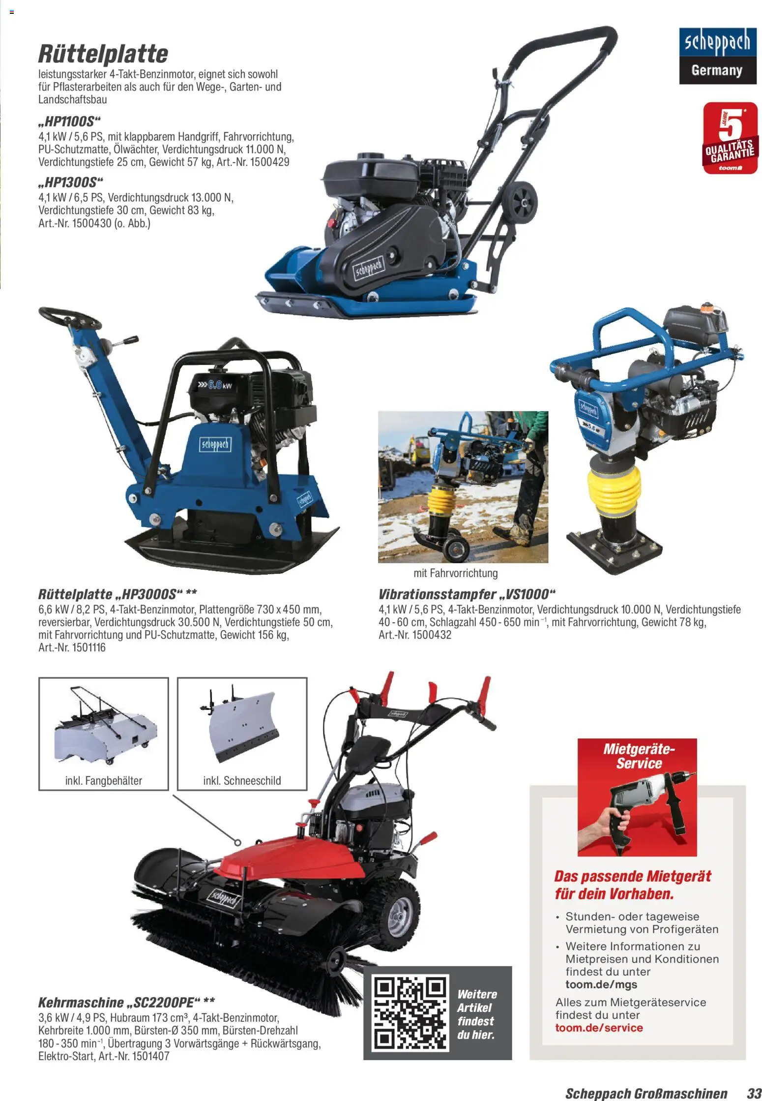 Toom Baumarkt Maschinen & Werkstatt 2026 – gültig ab 01.01.2026 | Seite: 33 | Produkte: Gewicht