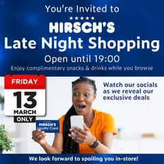 Hirsch's specials catalogue – valid from 13.03.2026