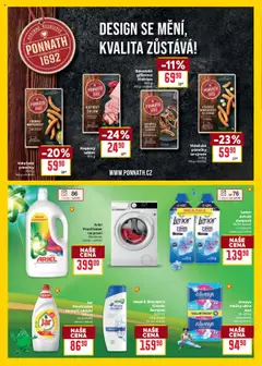 Billa Velký leták od 03.09.2025 | Strana: 22 | Produkty: Salám, Vložky, Head & Shoulders, Ariel