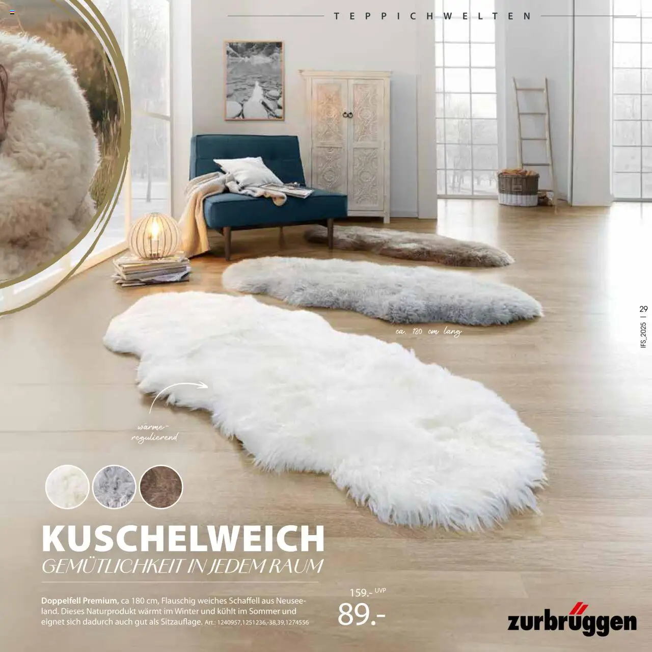 Zurbrüggen Lebenslust - gültig ab dem 01.04.2025 | Seite: 29 | Produkte: Kuschelweich