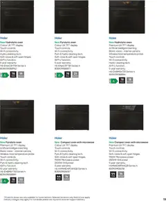 Preview of B&Q - Appliances valid from 16.12.2025 | Page: 13 | Products: Microwave, Oven, Grill