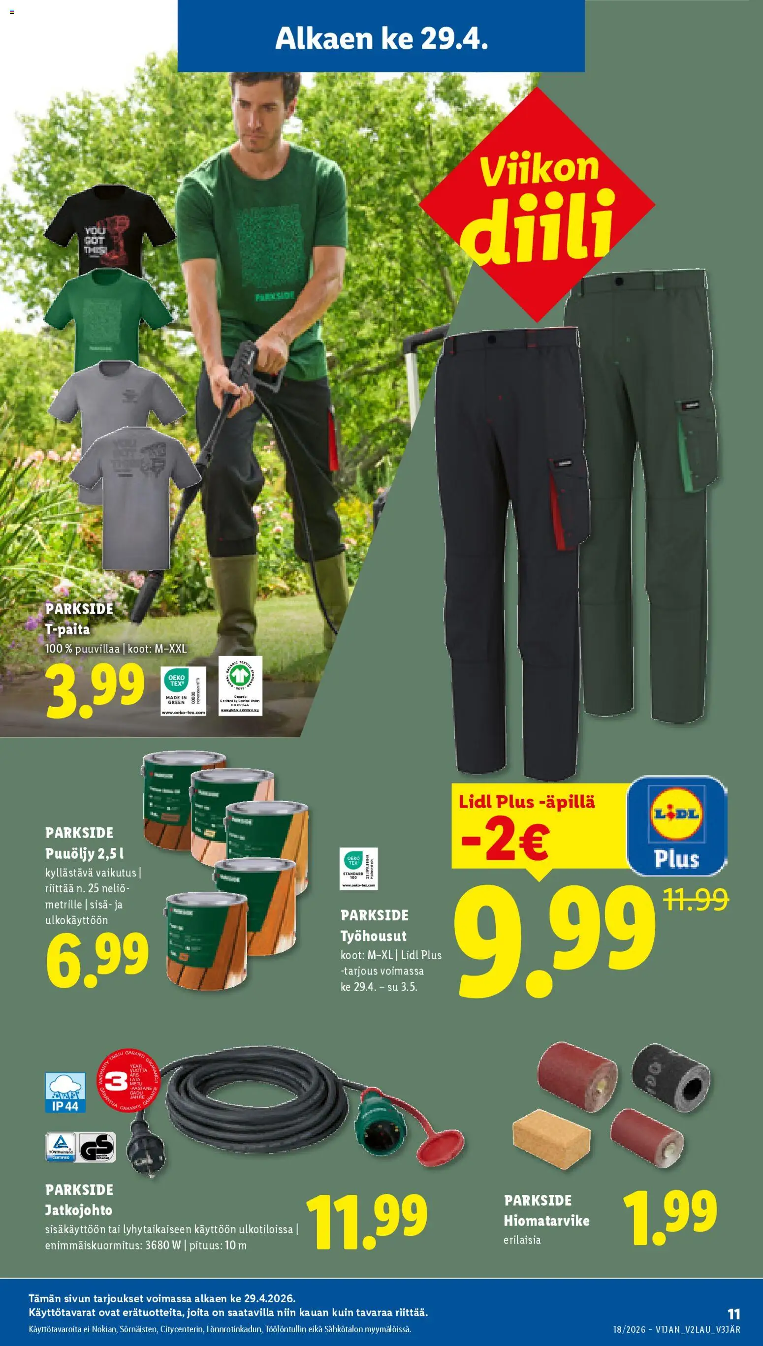 Lidl tarjoukset - Helsinki – voimassa 29.04.2026 alkaen | Sivu: 17