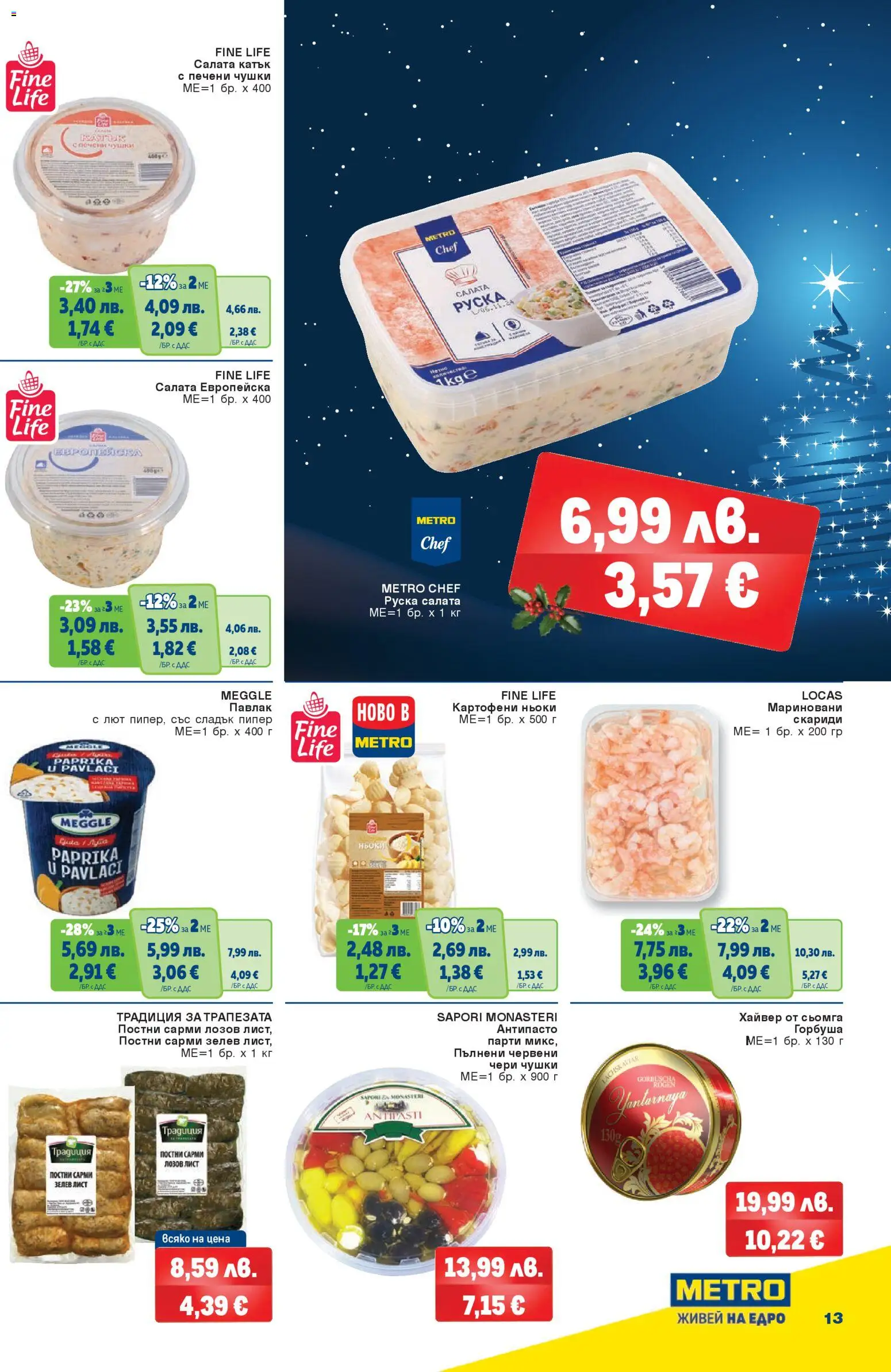 {H1} | Страница: 11 | Продукти: Пипер, Maillots et débardeurs Athlétisme, Хайвер, Руска салата