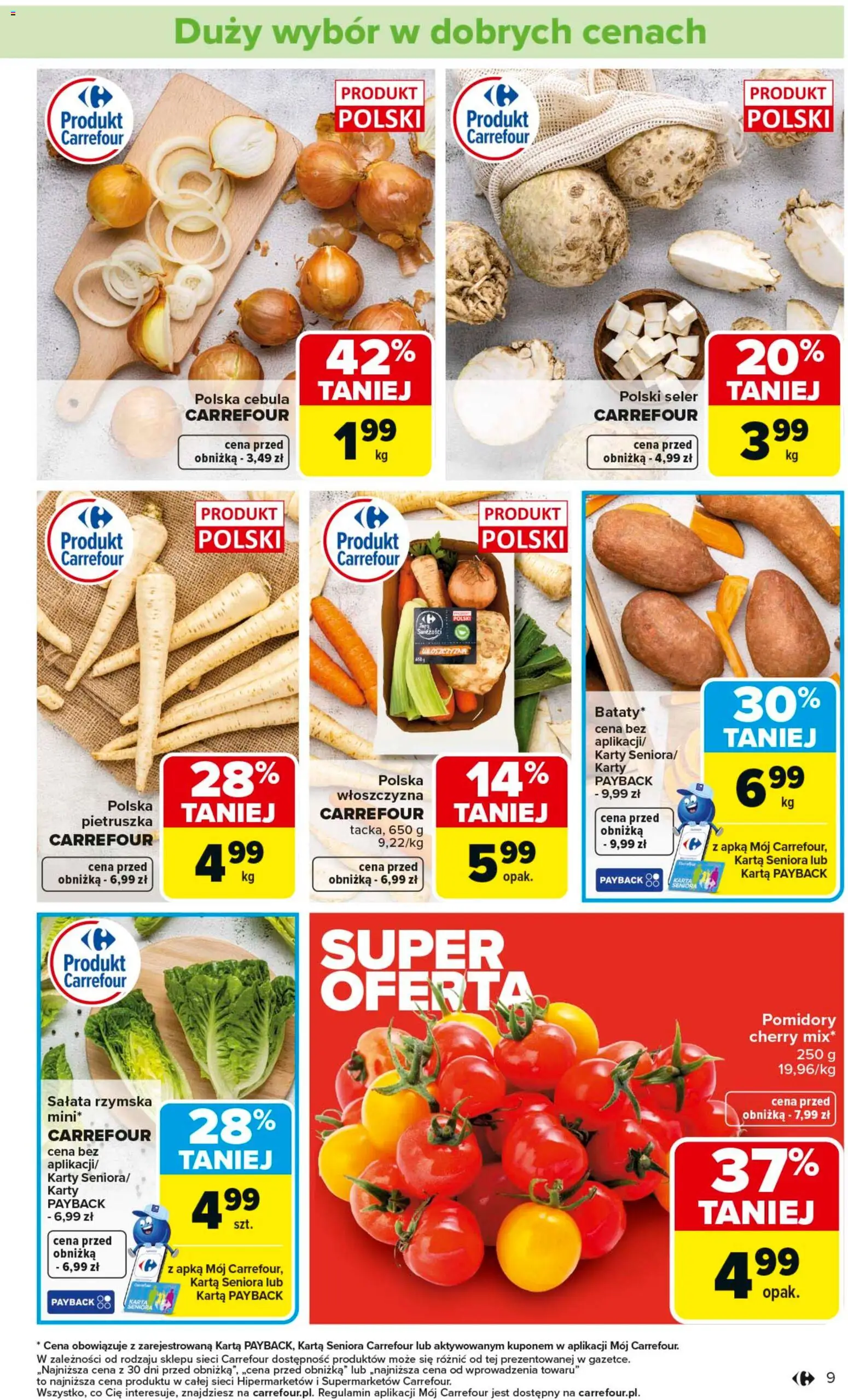 Carrefour Gazetka od 02.02.2026 | Strona: 11 | Produkty: Karta, Pietruszka, Pomidory