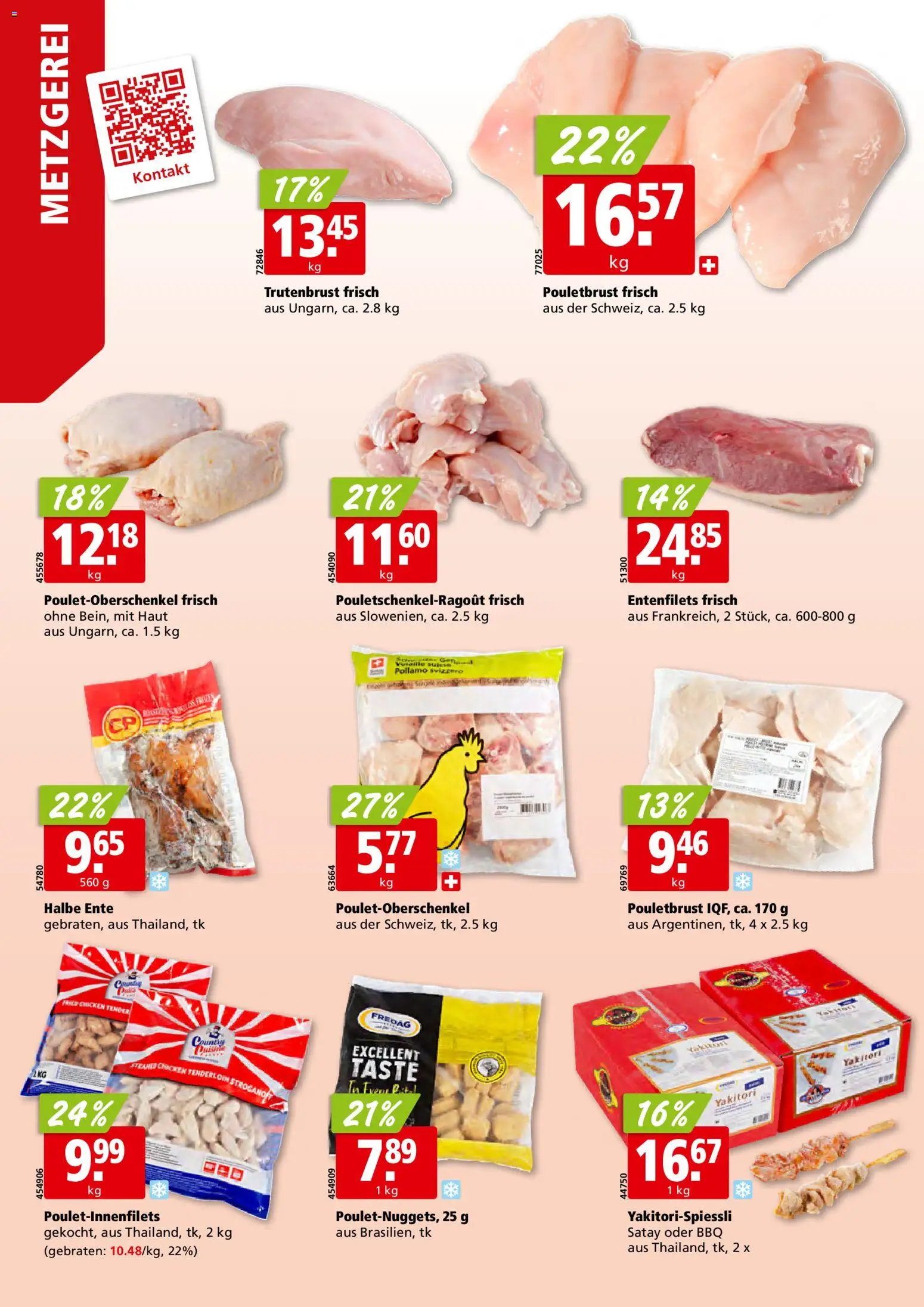 Aligro Aktionen – gültig ab 08.12.2025 | Seite: 8 | Produkte: Pouletbrust