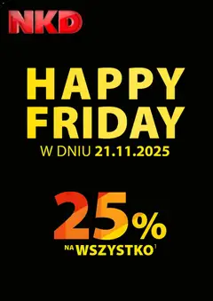 Pogląd oferty "NKD Black Friday awizo" - ważna od 19.11.2025