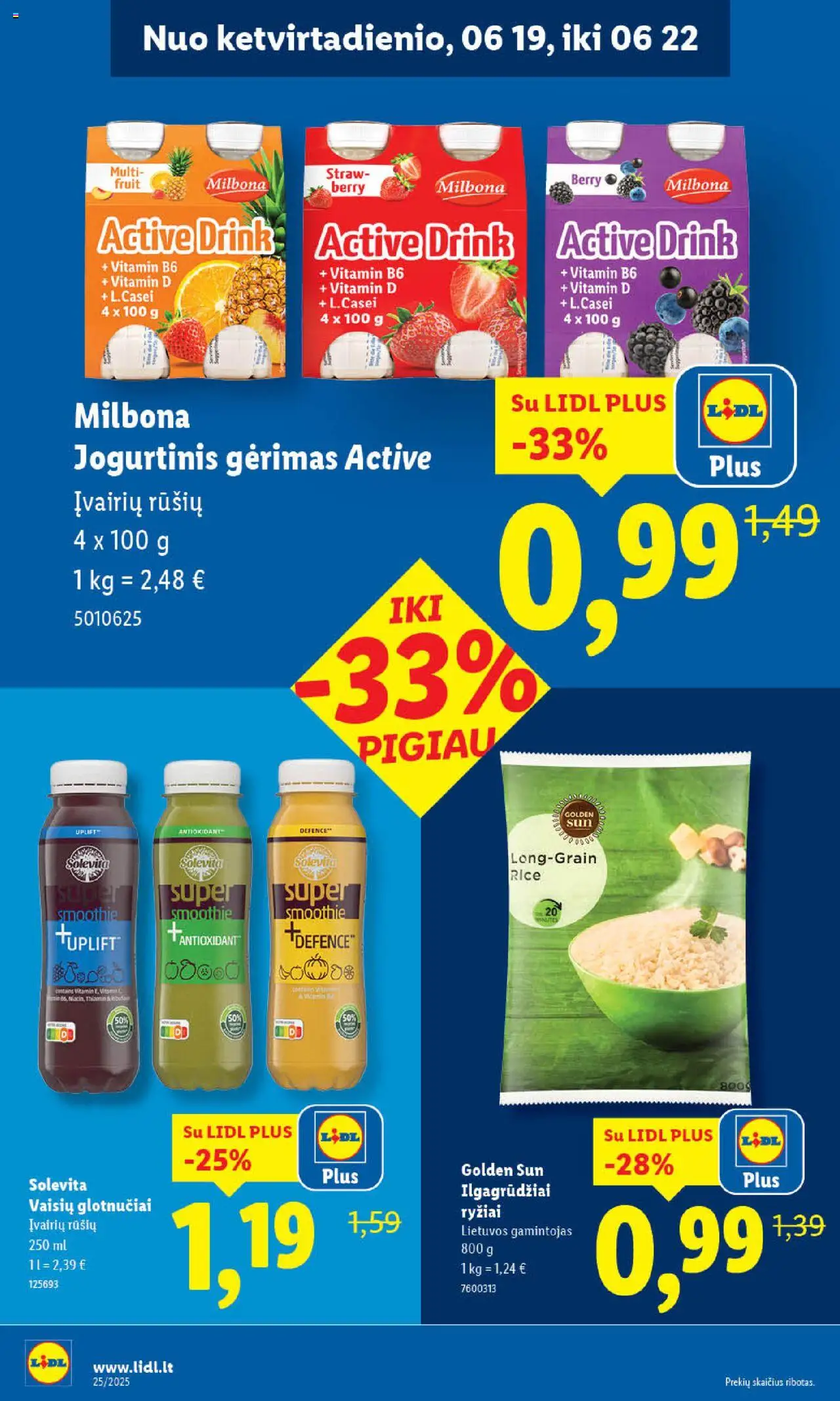 LIDL leidinys│galioja nuo 16.06.2025 | Puslapis: 44 | Prekių: Ryžiai